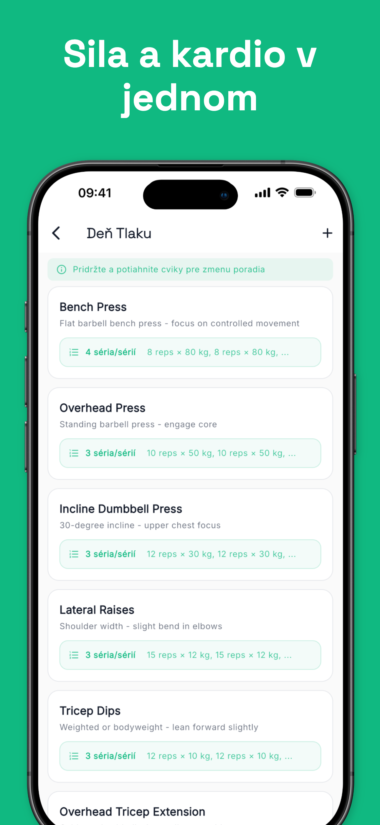 Import and export training plans feature