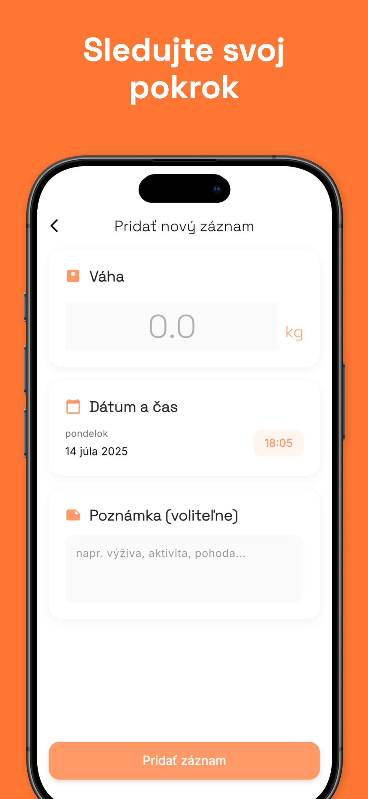 Goal tracking for weight loss, gain, or maintenance