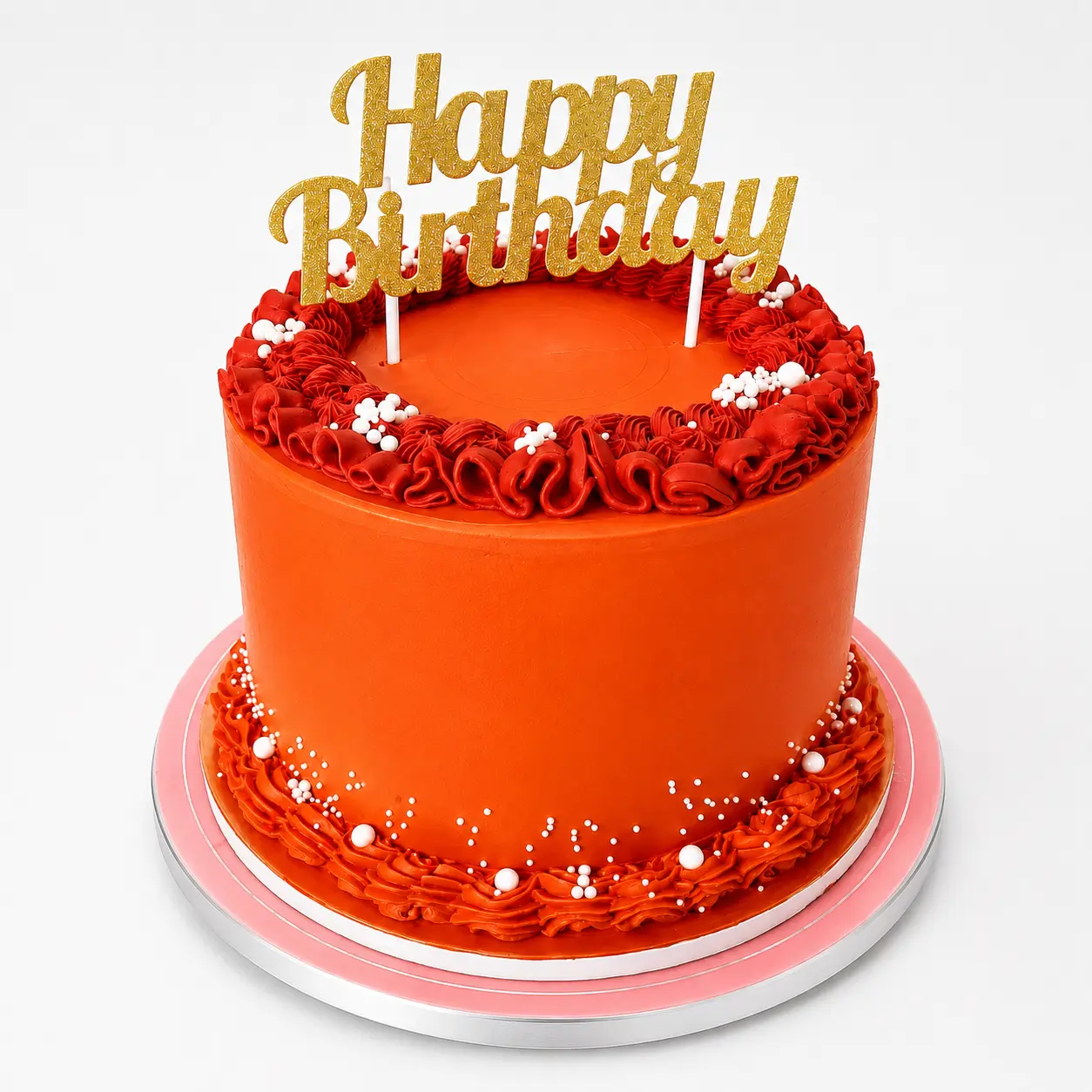 Vibrant Orange Celebration