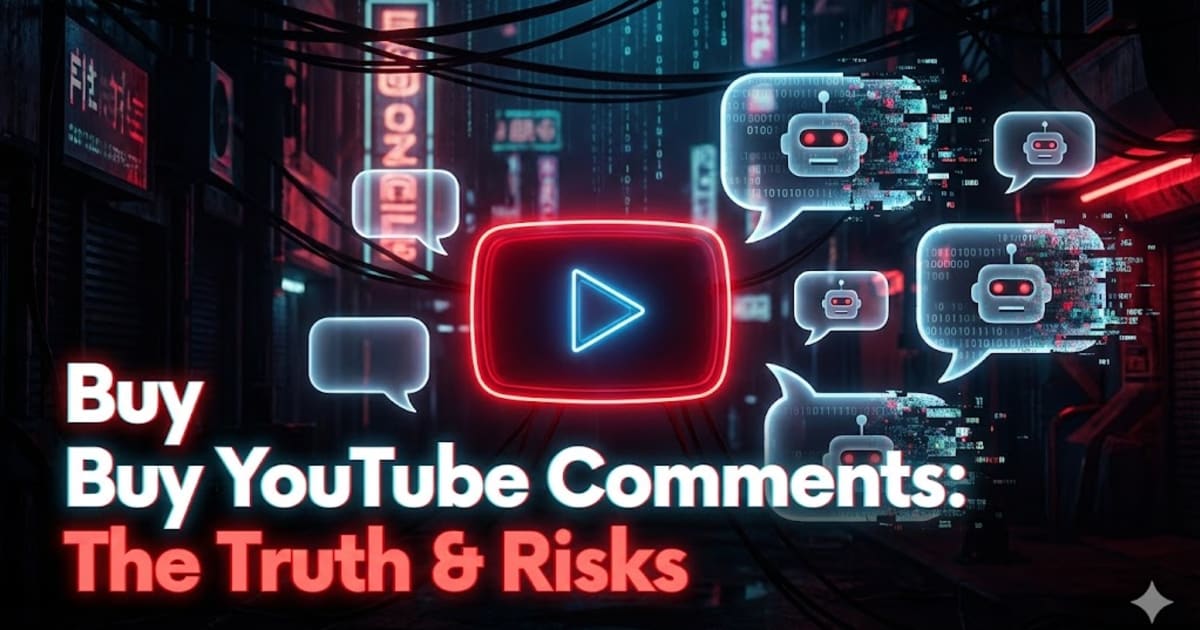 Buy YouTube Comments: The Truth & Risks