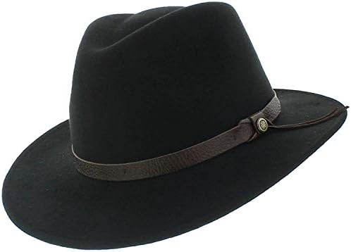 Vue 3 de Chapeau Fedora Feutre Impermeable