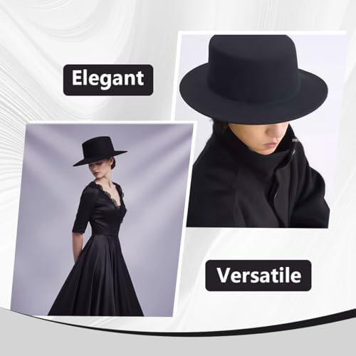 Vue 5 de Chapeau Fedora Unisexe Pour