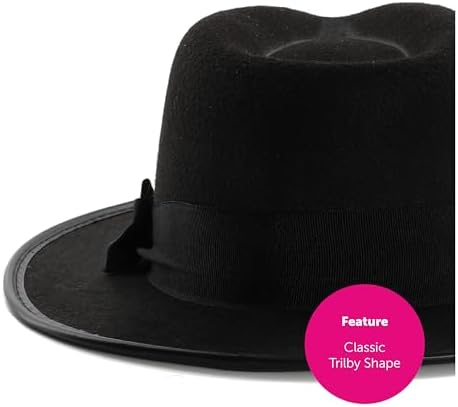 Vue 4 de Chapeau De Gangster Des