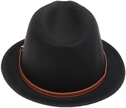 Vue 3 de Fedora Trilby En Laine