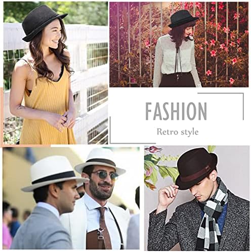 Vue 7 de Fedora Trilby En Laine