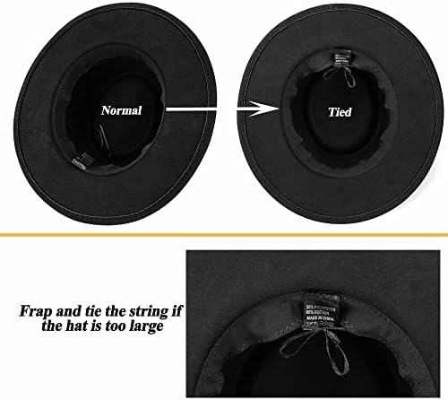 Vue 2 de Chapeau Fedora Classique En