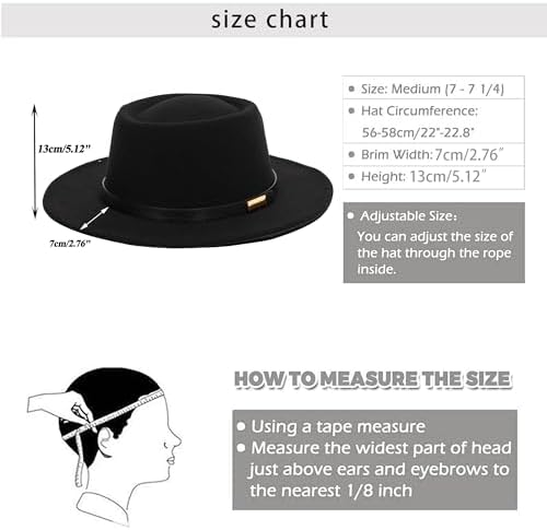 Vue 4 de Chapeau Fedora Classique En