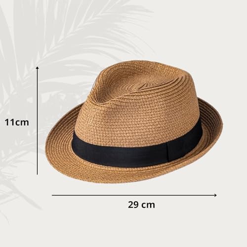Vue 3 de Chapeau Panama Unisexe Chapeau