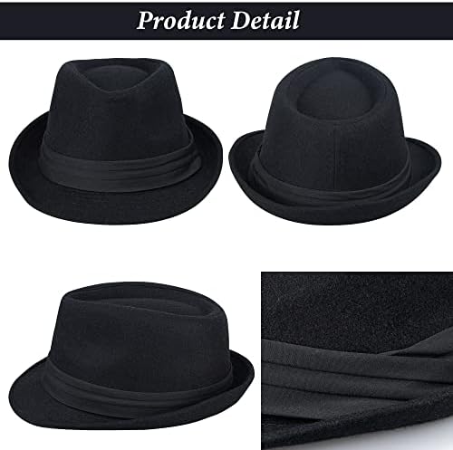 Vue 2 de Chapeau Trilby Classique En
