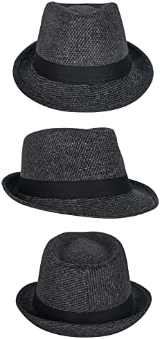 Vue 4 de Chapeau Fedora Homme Femme