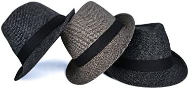 Vue 5 de Chapeau Fedora Homme Femme