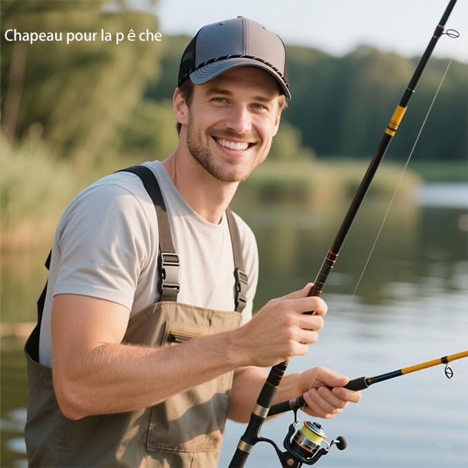 Vue 2 de Casquette Trucker Pour Hommes