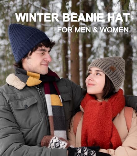 Vue 6 de Bonnet Homme Femme Hiver