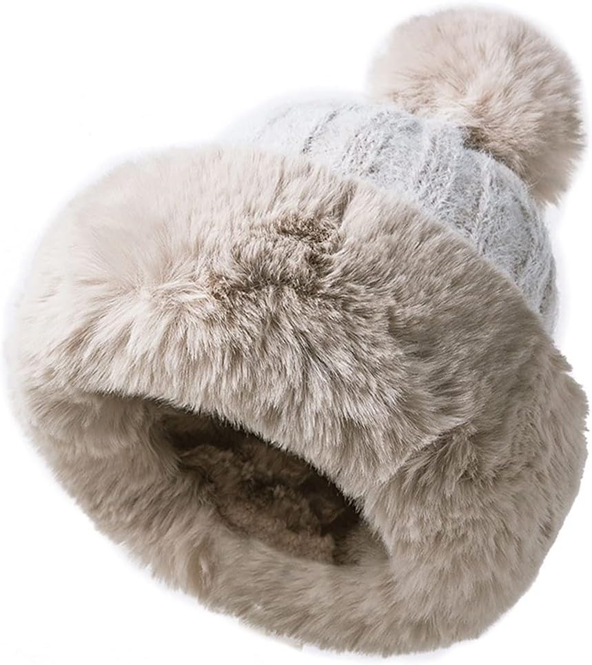 Femme Laine Mohair Bonnet