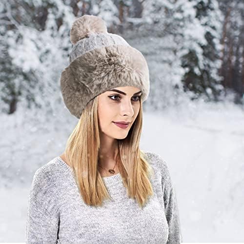 Vue 4 de Femme Laine Mohair Bonnet