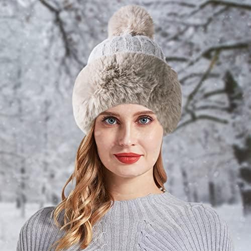 Vue 6 de Femme Laine Mohair Bonnet