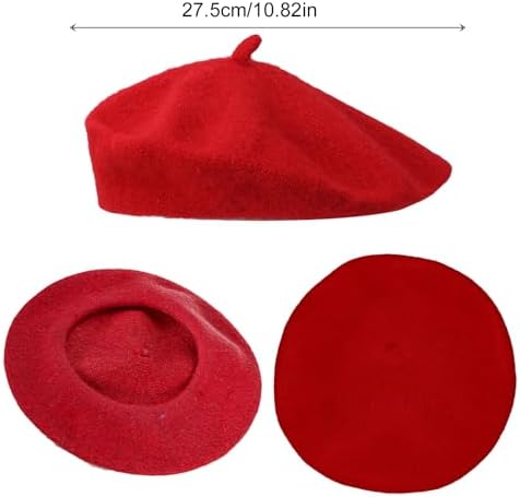 Vue 2 de Pieces Beret Francais En