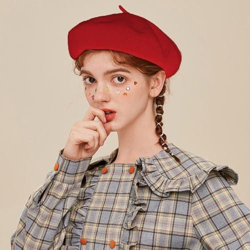Vue 4 de Pieces Beret Francais En
