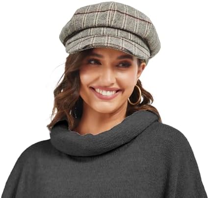Vue 2 de Chapeau Rayures Femme Hiver