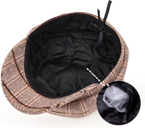 Vue 4 de Chapeau Rayures Femme Hiver