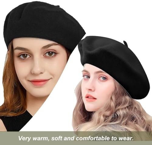 Vue 6 de Beret Artiste Francais Beret