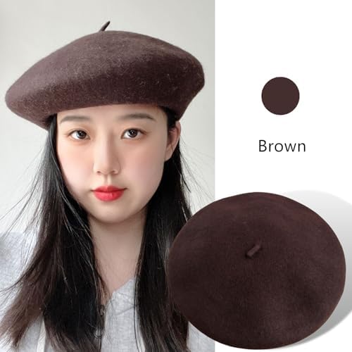 Vue 2 de Femmes Couleur Unie Laine