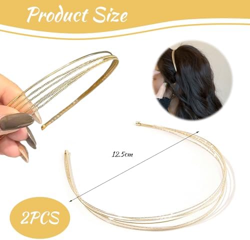 Vue 2 de Lot De Bandeaux Fins