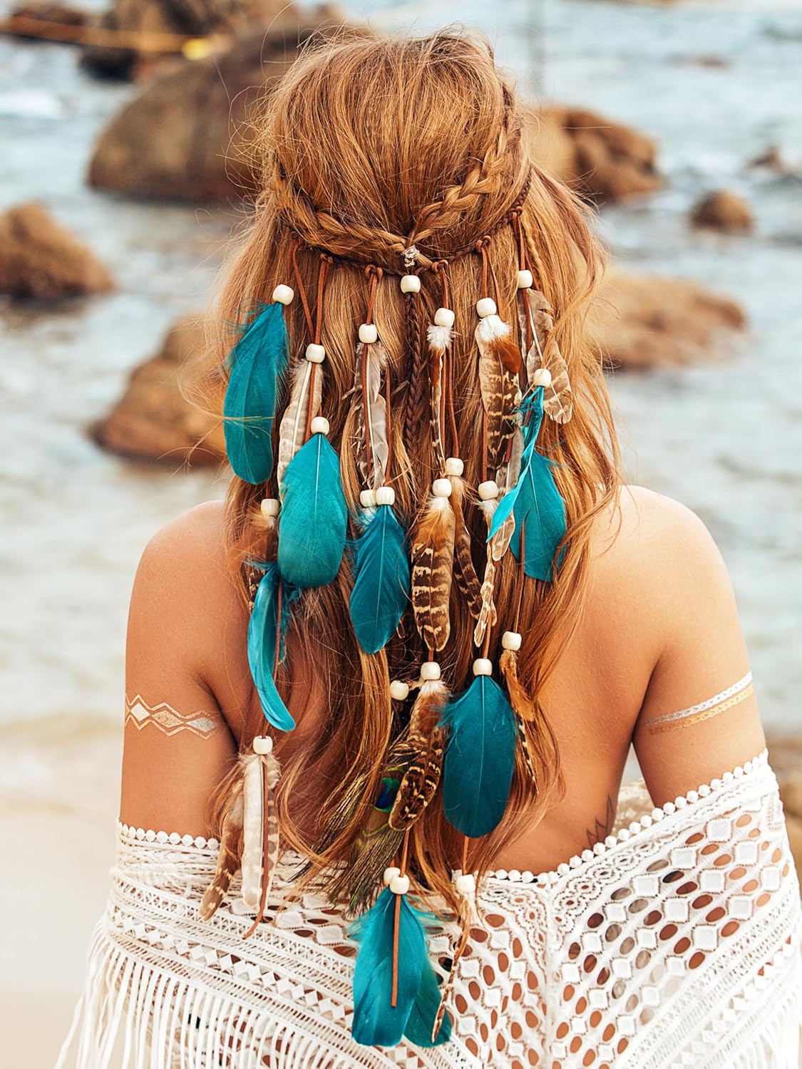 Serretete Indien Plumes