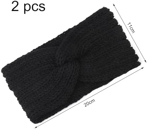 Vue 2 de Pieces Bandeaux Tricot Femme