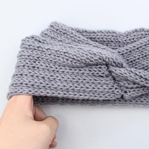 Vue 3 de Pieces Bandeaux Tricot Femme