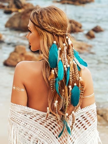 Vue 7 de Serretete Indien Plumes