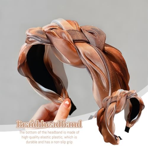 Vue 3 de Bandeau Large Vintage Pour