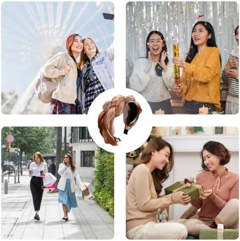 Vue 5 de Bandeau Large Vintage Pour