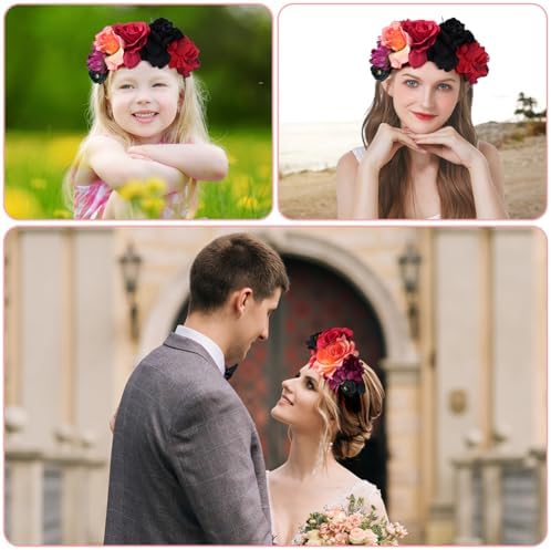 Vue 7 de Lophe Fleur Artificiel Mariee