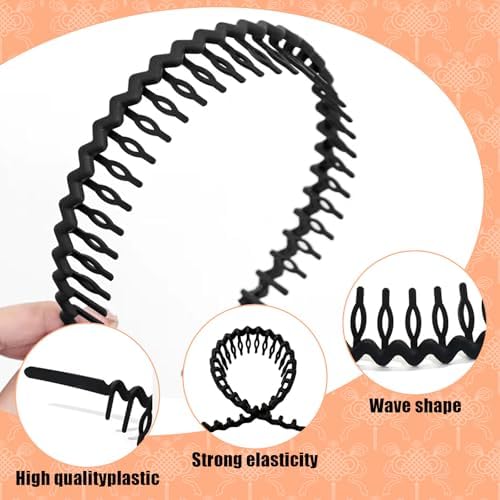 Vue 3 de Piece Serretetes Sportifs Motif