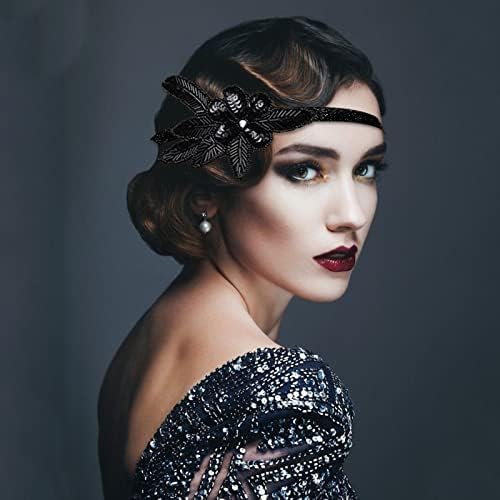 Vue 7 de Serretete Paillettes Vintage