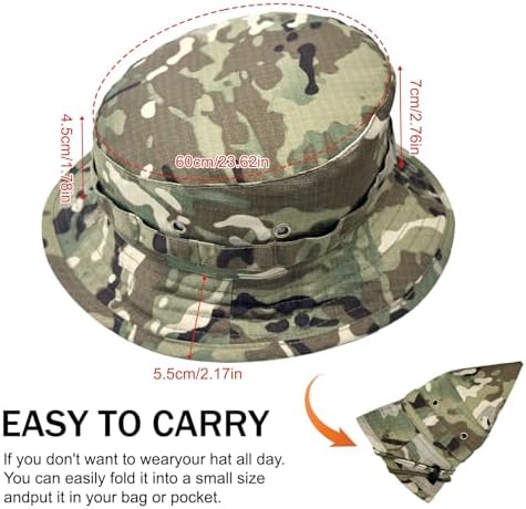 Vue 6 de Sgqtzdzq Camo Bucket Boonie