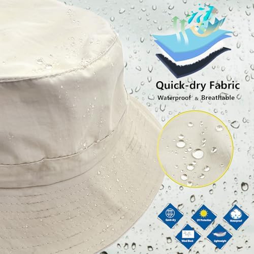 Vue 3 de Impermeable Peche Chapeauxchapeau De