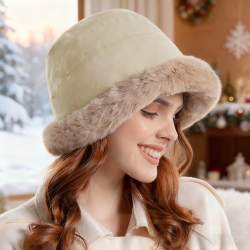 Vue 3 de Chapeau Femme Hiver De