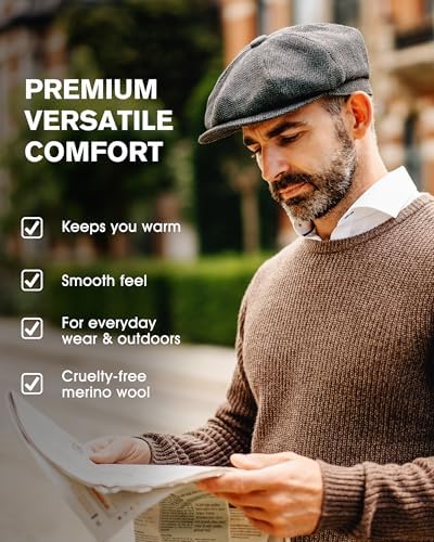 Vue 3 de Lxlxxl Casquette En Laine