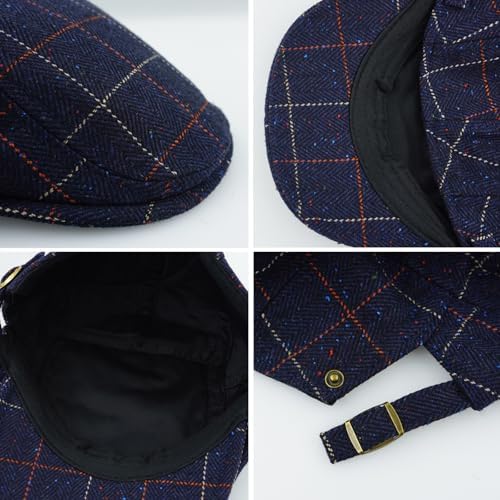 Vue 3 de Casquette Plate Reglable Homme