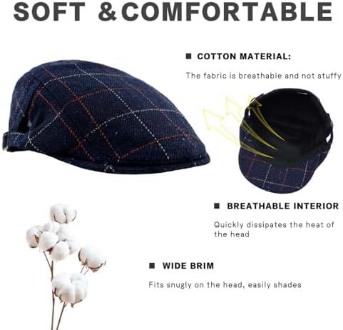 Vue 5 de Casquette Plate Reglable Homme