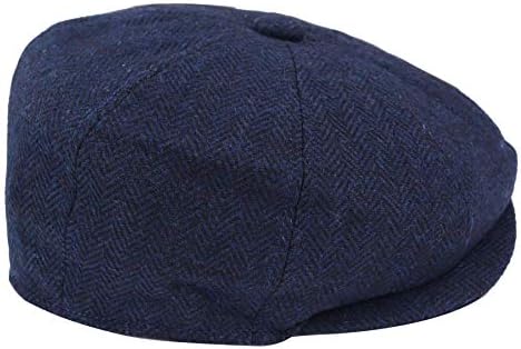 Vue 3 de Beret Homme Tweed Style