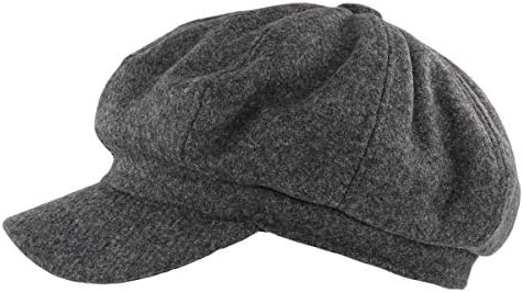 Vue 2 de Casquette Gavroche Laine Melangee