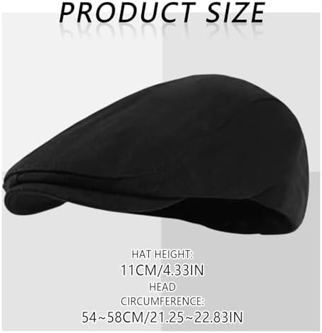 Vue 2 de Casquette Plate Noire Casquette