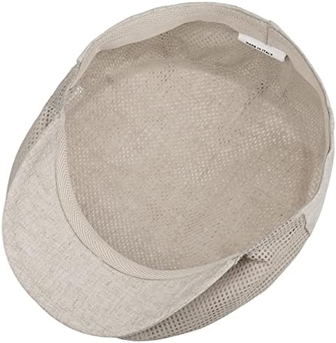 Vue 5 de Casquette Plate En Lin
