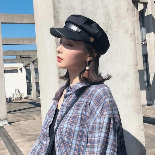 Vue 5 de Chapeau De Chauffeur Noir