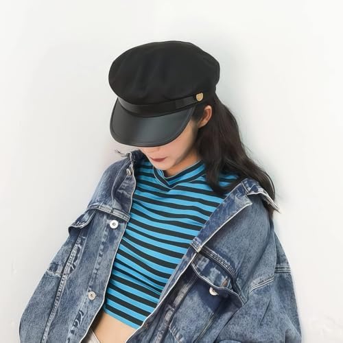 Vue 7 de Chapeau De Chauffeur Noir