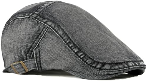 Vue 3 de Casquette Plate Homme Beret