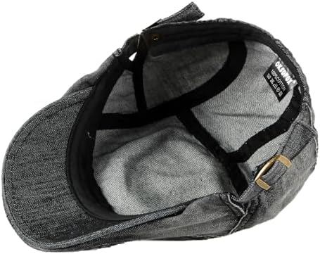 Vue 4 de Casquette Plate Homme Beret